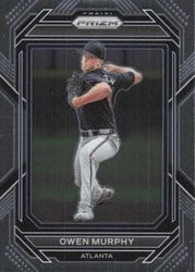 2023 Panini Prizm Base Set Owen Murphy #7 card