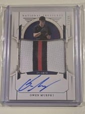 2024 Panini National Treasures Prospect Material Signatures Owen Murphy #99 card