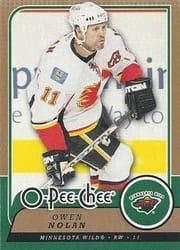 2008-09 O-Pee-Chee Base Set Owen Nolan #275 card