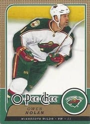 2008-09 O-Pee-Chee Base Set Owen Nolan #636 card