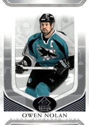 2020-21 SP Signature Edition Legends Base Set Owen Nolan #87 card