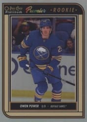 2022-23 O-Pee-Chee Platinum O-Pee-Chee Premier Variants Owen Power #OP39 card