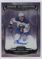 2022-23 O-Pee-Chee Platinum Rookie Autographs Owen Power #R-OP card