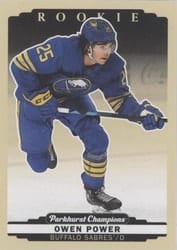 2022-23 Parkhurst Champions Base Set Owen Power #325 card