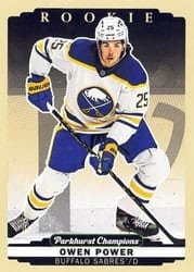 2022-23 Parkhurst Champions Base Set Owen Power #325 card