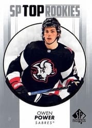 2022-23 SP Authentic Top Rookies Owen Power #TR-39 card