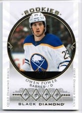 2022-23 Upper Deck Black Diamond 2015-16 Diamond Relic Rookie Gems Tribute Owen Power #BDRR-OP card