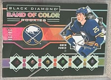 2022-23 Upper Deck Black Diamond Band of Color Rookies Owen Power #BCR-OP card