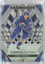 2022-23 Upper Deck Black Diamond Diamonation Owen Power #D-OP card