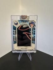 2022-23 Upper Deck Black Diamond Rookie Team Logo Jumbo Patches Owen Power #RTL-OP card