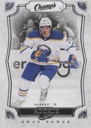 2022-23 Upper Deck Champs Rookies Owen Power #C-3 card