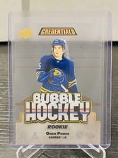 2022-23 Upper Deck Credentials Bubble Hockey Rookies Owen Power #BHR-OP card
