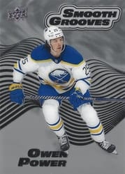 2022-23 Upper Deck Smooth Grooves Owen Power #SG5 card