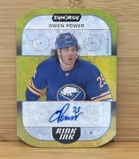 2022-23 Upper Deck Synergy Rink Ink Rookies Owen Power #RIR-OP card