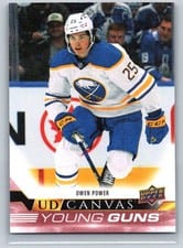 2022-23 Upper Deck UD Canvas Owen Power #C119 card