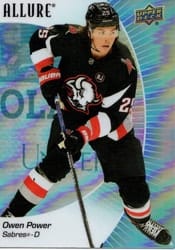 2023-24 Upper Deck Allure Base Set Owen Power #36 card