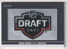 2024-25 O-Pee-Chee First Round Draft Patches Owen Power #DP-10 card