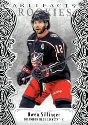 2025-26 Upper Deck Artifacts Base Set Owen Sillinger #173 card