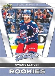 2025-26 Upper Deck MVP Base Set Owen Sillinger #223 card