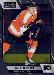 2023-24 O-Pee-Chee Platinum Base Set Owen Tippett #143 card