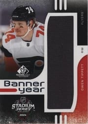 2024-25 SP Game Used 2024 Stadium Series Banner Year Relics Owen Tippett #BYSS-OT card