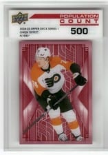 2024-25 Upper Deck Population Count Owen Tippett #PC-2 card