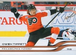 2025-26 Upper Deck Base Set Owen Tippett #382 card