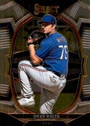 2023 Panini Select Base Set Owen White #52 card