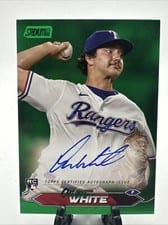 2024 Stadium Club Rookie Design Variation Autographs Owen White #RDVA-OW card