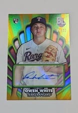 2024 Topps Big League Opening Act Autographs Owen White #OAA-OW