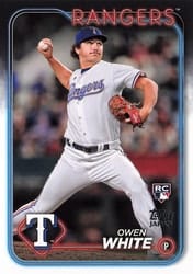2024 Topps Japan Edition Base Set Owen White #93 card
