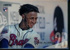2018 Stadium Club Ozzie Albies #110 card