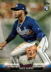 2018 Topps Topps Salute (Series Two) Ozzie Albies #S-60 card
