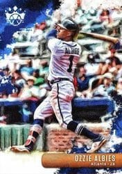 2019 Panini Diamond Kings Base Set Ozzie Albies #81 card