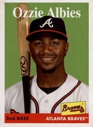 2019 Topps Archives Base Set Ozzie Albies #17 card