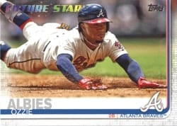 2019 Topps Base Set Ozzie Albies #561 card