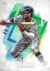 2019 Topps Inception Base Set Ozzie Albies #60 card