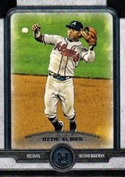 2019 Topps Museum Collection Base Set Ozzie Albies #5 card