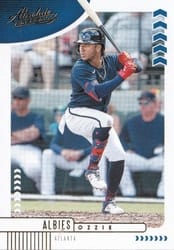 2020 Panini Absolute Base Set Ozzie Albies #31 card