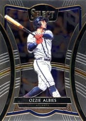 2020 Panini Select Base Set Ozzie Albies #226 card
