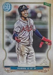2020 Topps Gypsy Queen Base Set Ozzie Albies #238 card