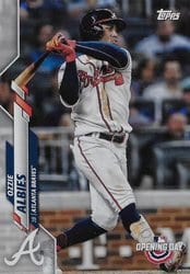 2020 Topps Opening Day Base Set Ozzie Albies #71 card