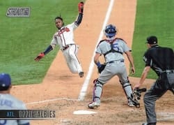2021 Stadium Club Base Ozzie Albies #121 card