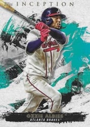 2021 Topps Inception Base Set Ozzie Albies #41 card
