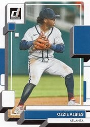 2022 Donruss Base Set Ozzie Albies #197 card