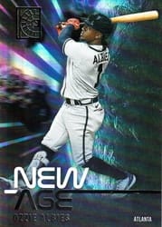 2022 Panini Capstone New Age Ozzie Albies #NA-11 card