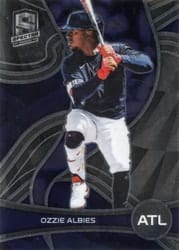 2022 Panini Chronicles Spectra Ozzie Albies #21 card