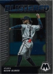 2022 Panini Mosaic Blistered Ozzie Albies #BL-6 card