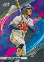 2022 Topps Cosmic Chrome Base Set Ozzie Albies #119 card