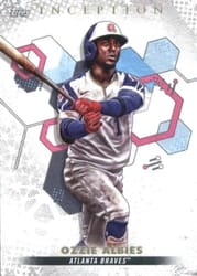 2022 Topps Inception Base Set Ozzie Albies #13 card